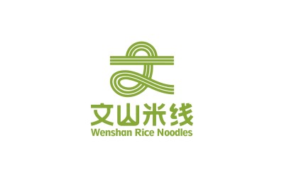 文山米线logo设计