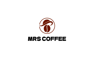 咖啡太太 标志设计