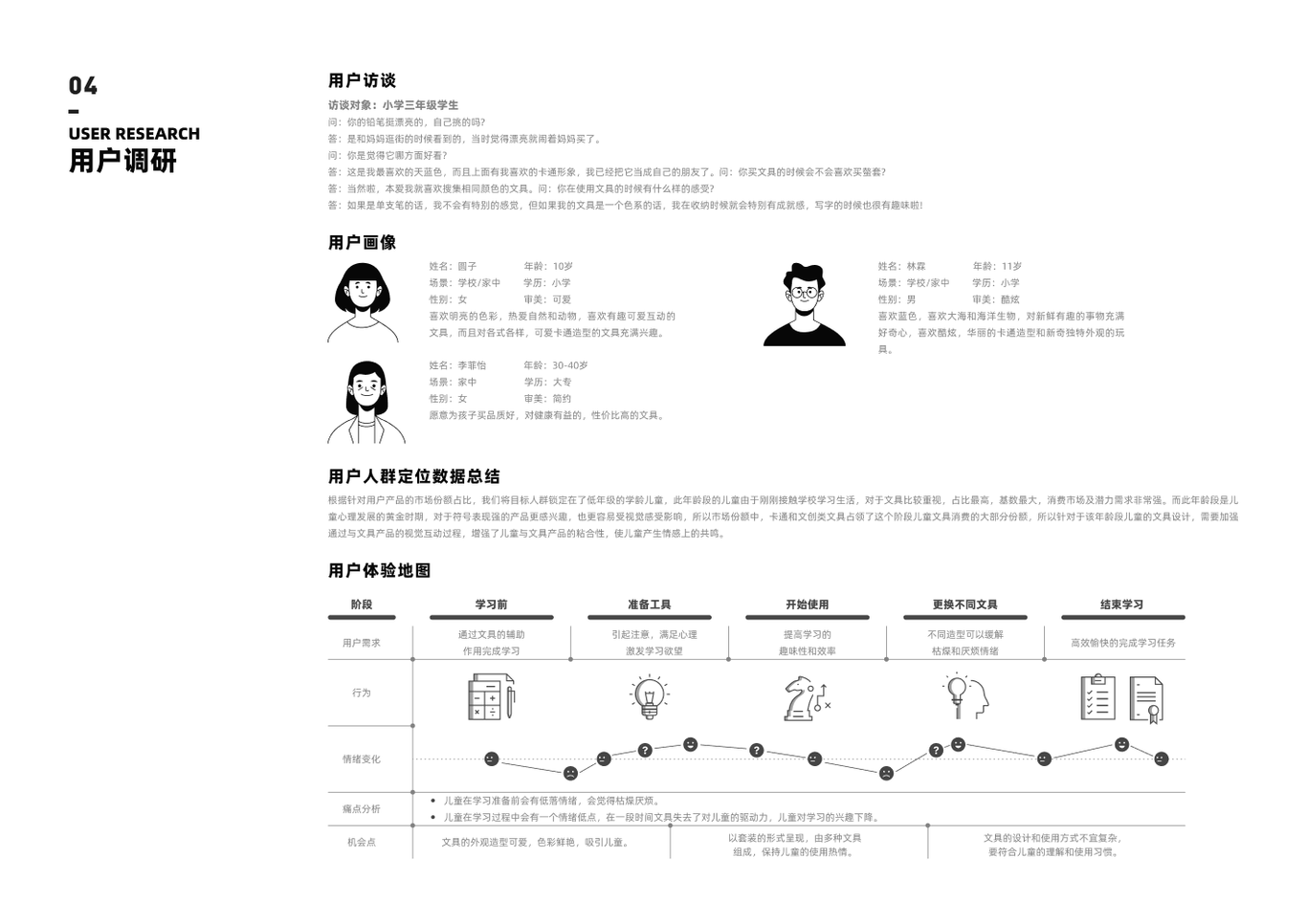 海洋主題系列兒童文具設計圖3