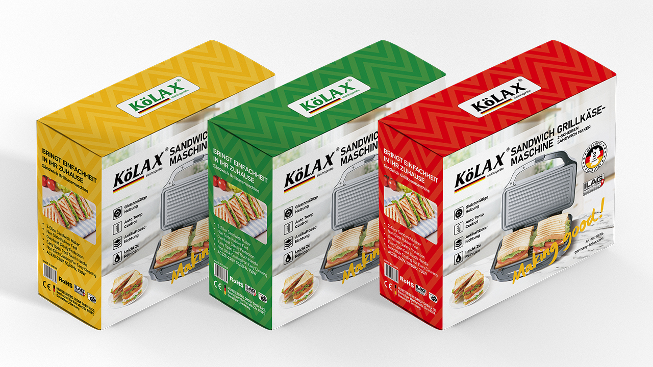 KoLAX三明治机包装设计图7