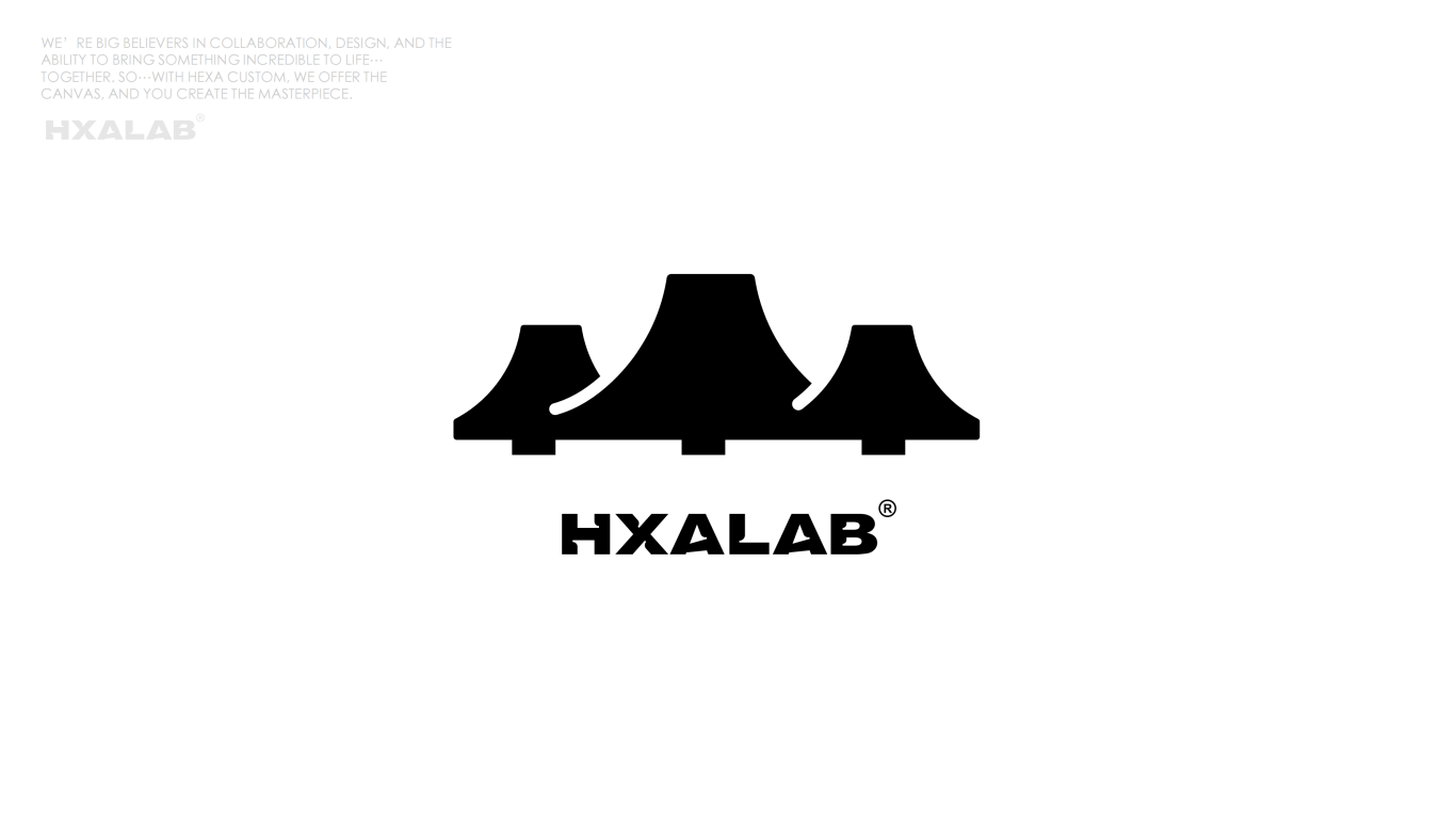 Hxalab户外品牌logo设计图3