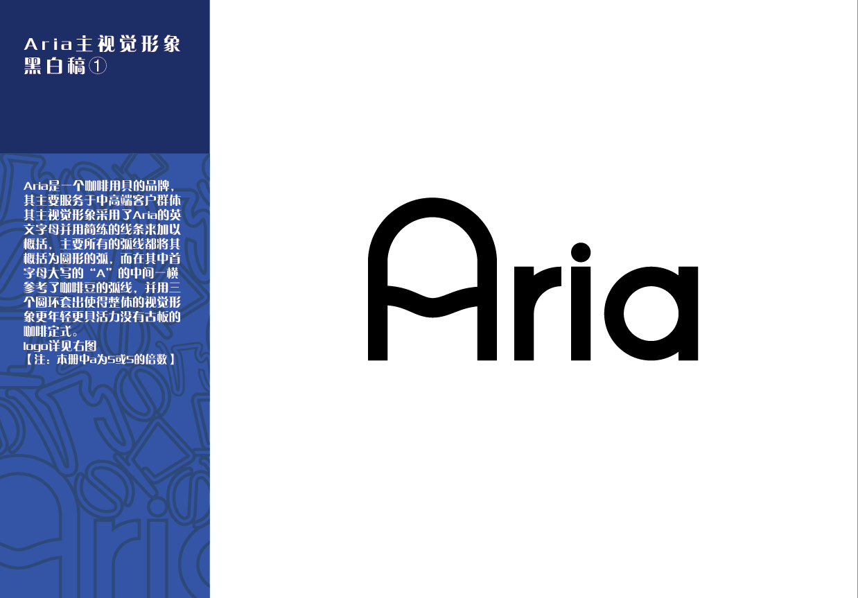 “Aria”咖啡品牌视觉形象设计图2