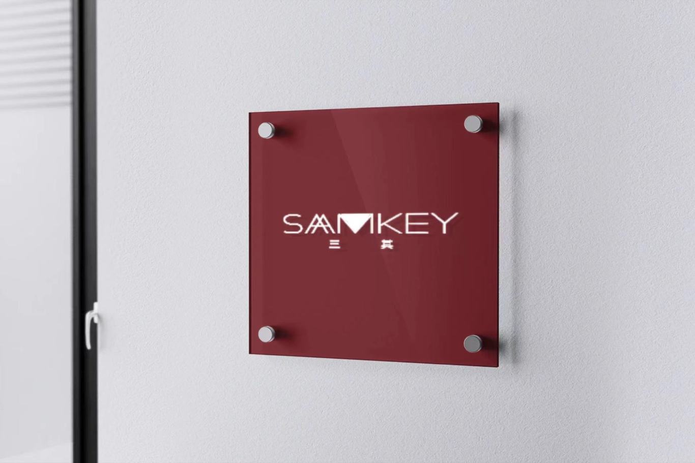 SAAMKEY三其 国产化妆品零售品牌logo设计图14