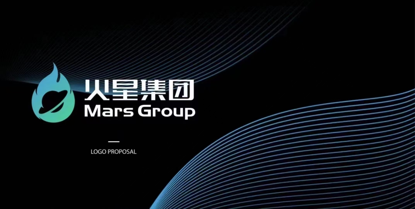 火星集团科技公司LOGO设计图1