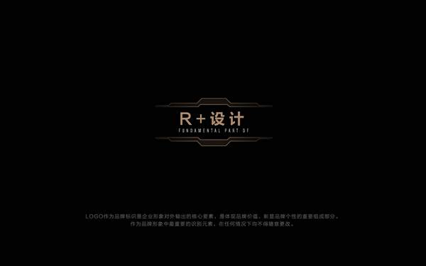 R+字母LOGO设计方案N款系列