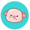 小猪头logo创意