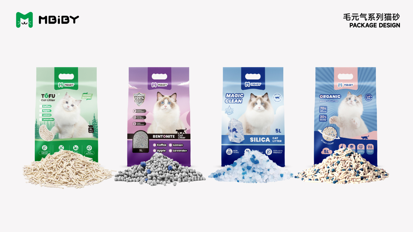 Mbiby寵物品牌系列包裝設計（出口英文包裝）圖6