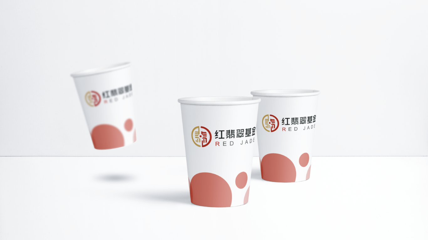 上海紅翡翠基金logo設計圖2