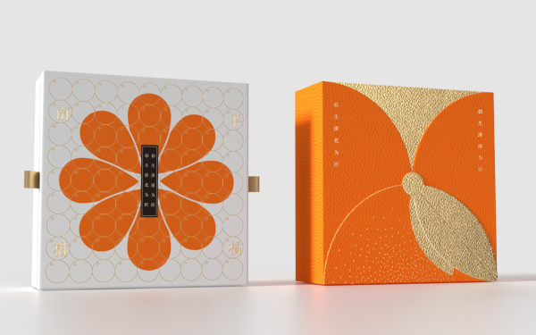 “大橘大礼”南平柑橘礼盒包装设计