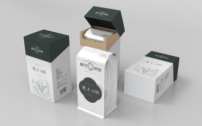 默守茶規白茶系列茶品牌包裝視覺設計