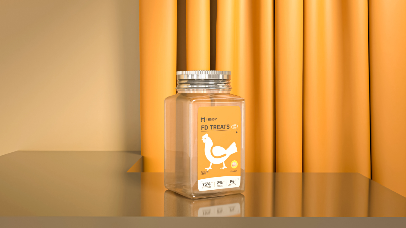 Mbiby寵物用品系列品牌包裝形象設計（貓糧&貓砂&罐頭&貓條&零食凍干）圖55