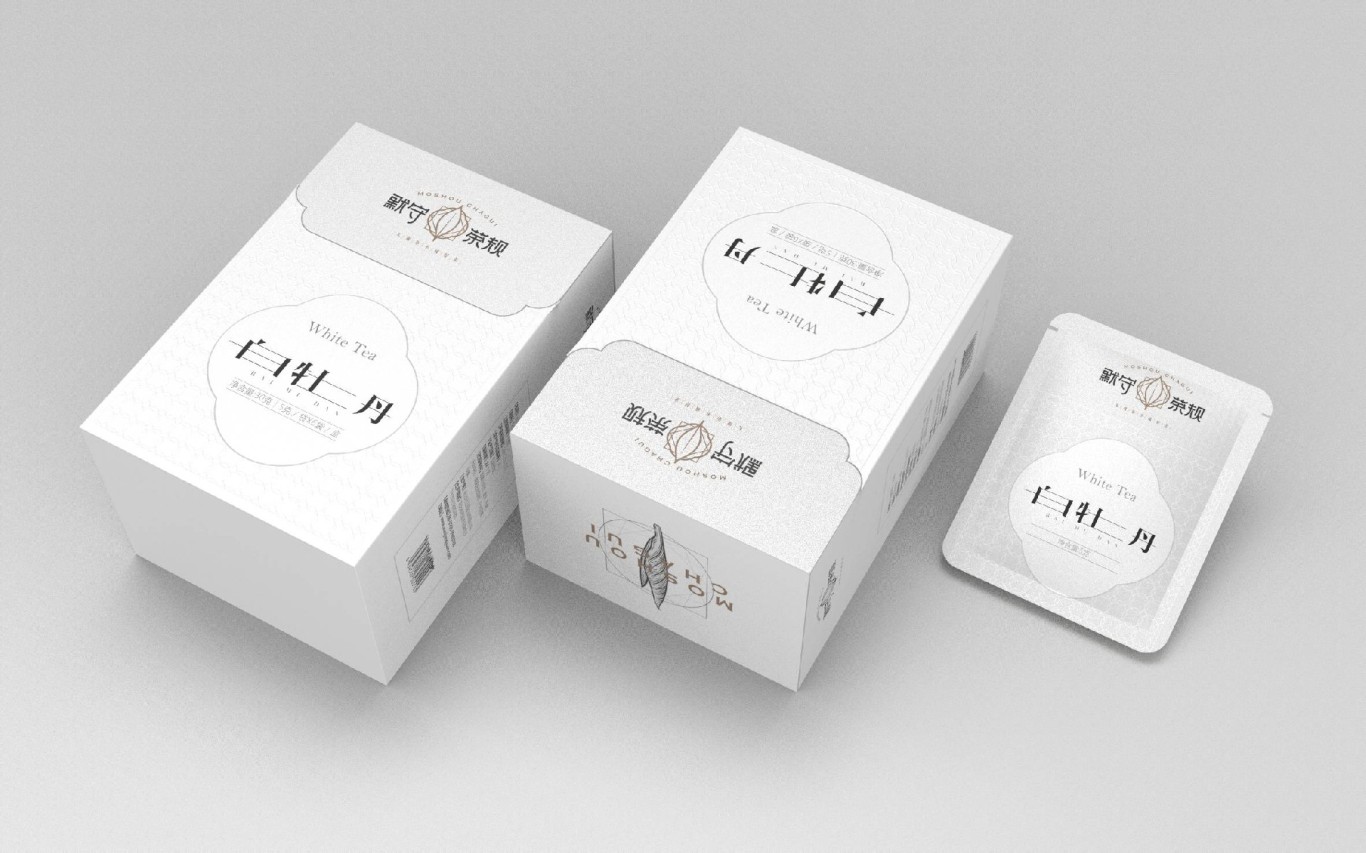 默守茶規白茶系列茶品牌包裝視覺設計圖14