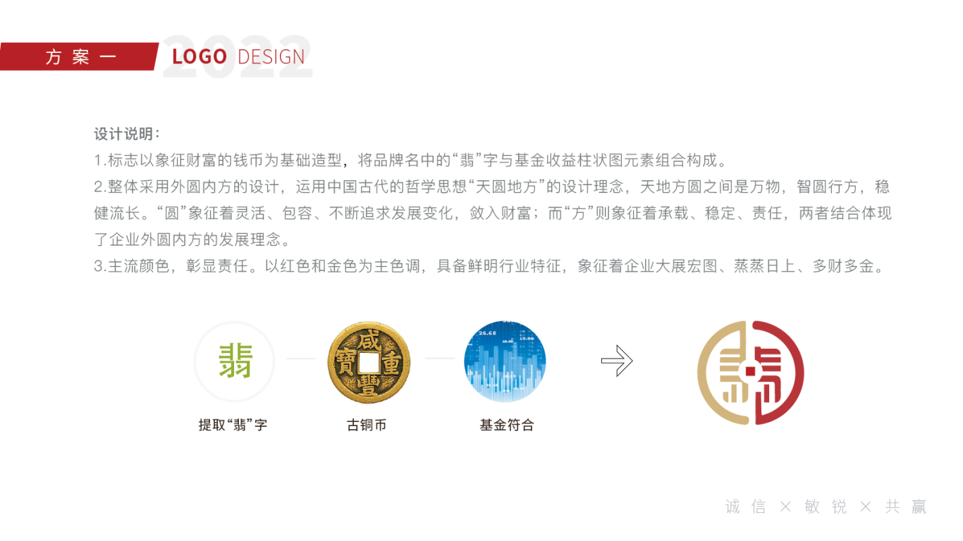上海紅翡翠基金logo設計圖1